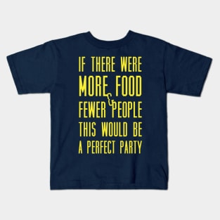 Ron Swanson perfect party Kids T-Shirt